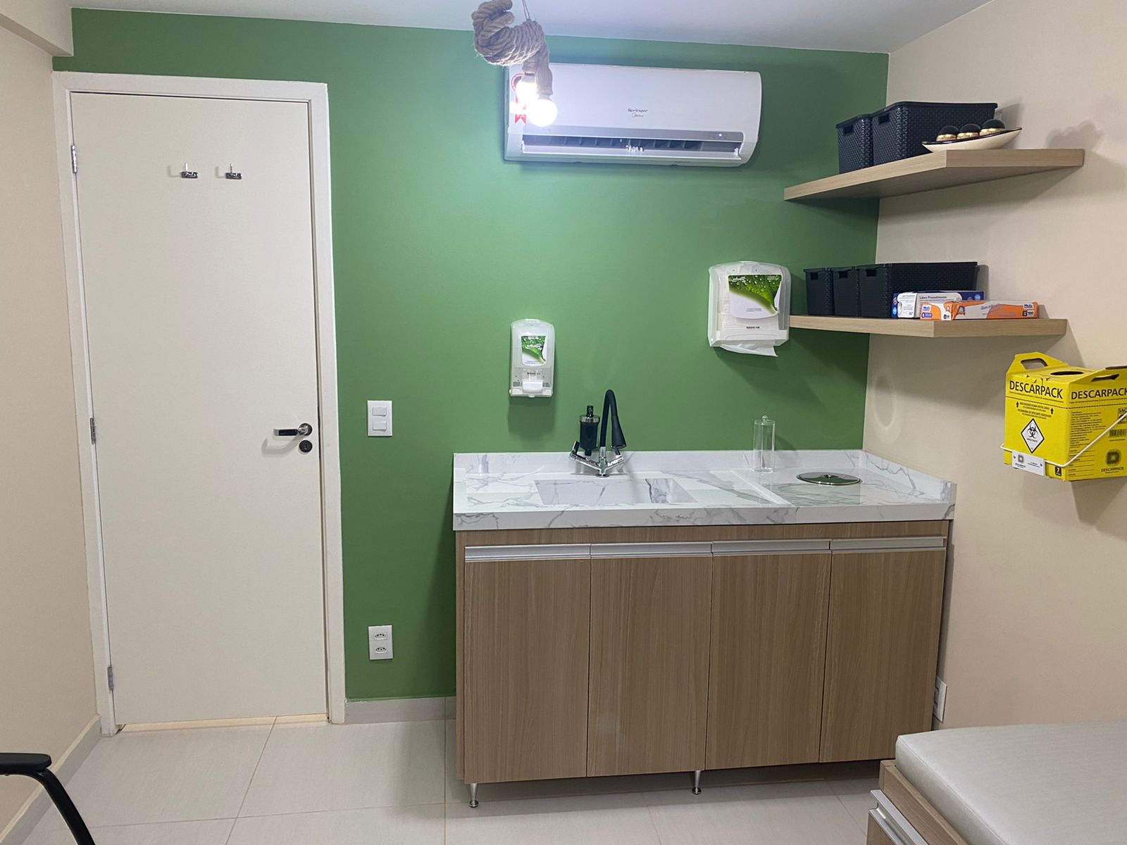 Detalhe do consultório